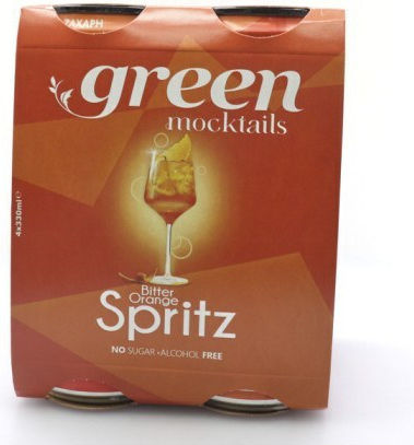 Green Moctails Orange Spritz 330ml Χωρίς Αλκοόλ Χωρίς Ζάχαρη