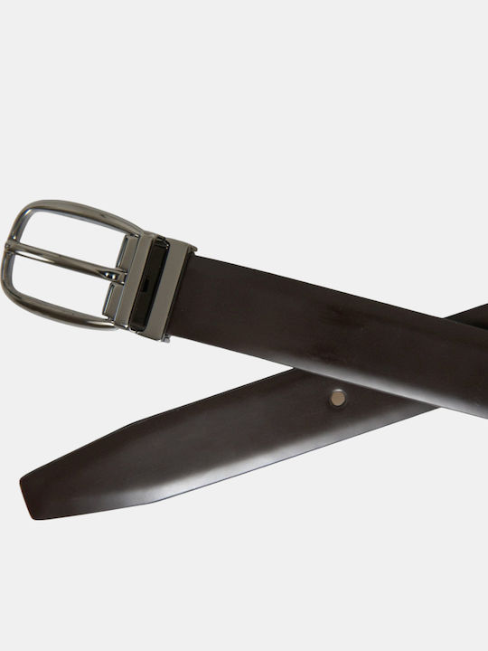 Herren Gürtel Aus Leder Braun