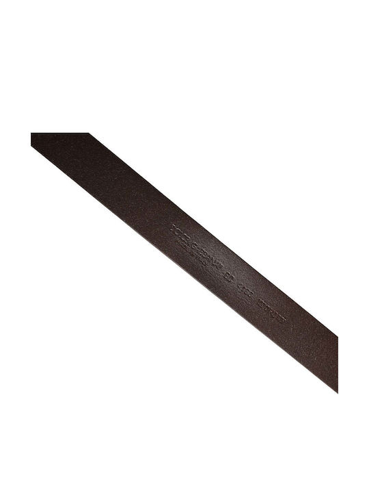 Herren Gürtel Aus Leder Braun