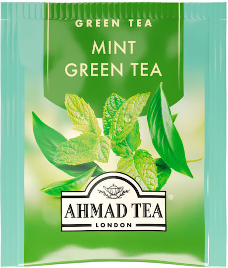 Ahmad Tea Зелен Чай 20 Чанти 40гр 1бр с Аромат Мента