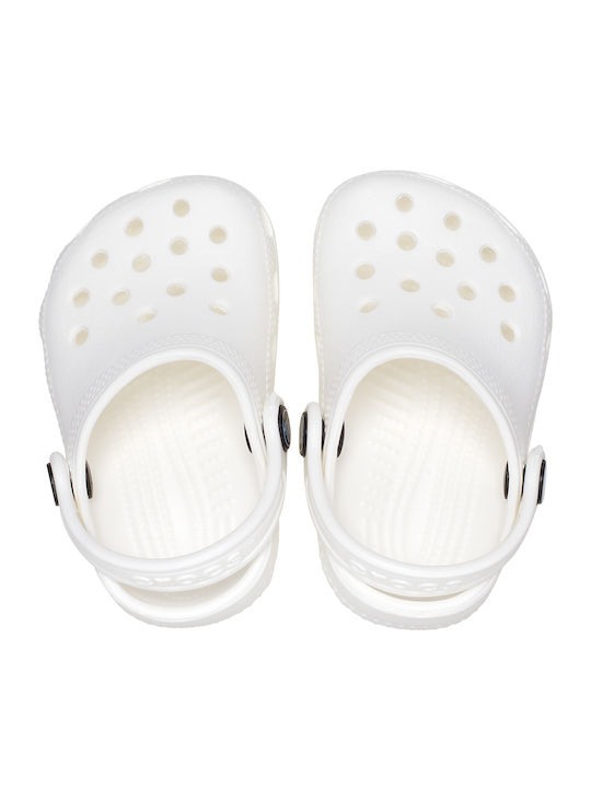Classic Clog Kids Anatomic Beach Clogs White