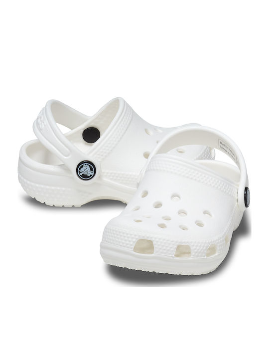 Classic Clog Kids Anatomic Beach Clogs White