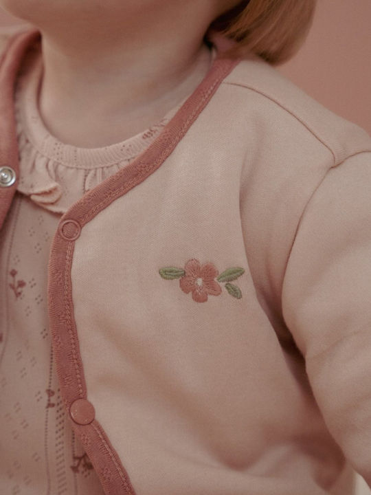 Cardigan Pentru Copii Roz Pink Blush