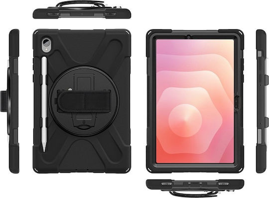 4Smarts Back Cover Ανθεκτική Μαύρη (Samsung Galaxy Tab S11)