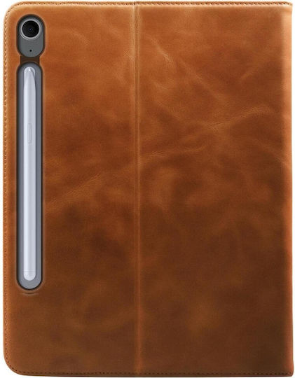 Rosso Deluxe Flip Cover Din Piele Maro Galaxy Tab S10 FE+