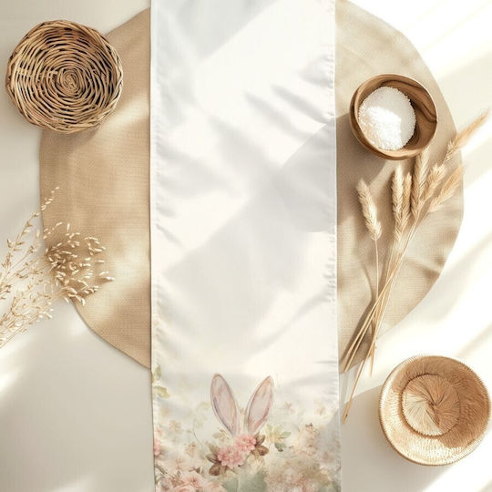 Napkin 40x150cm 100% Cotton Pastel Floral Elon Bunny