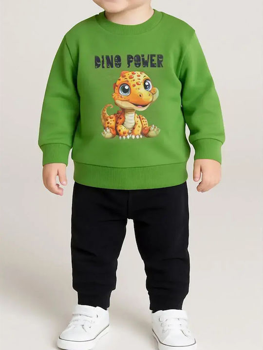 Kinder Sweatpants Set - Jogginganzug Green 2Stück
