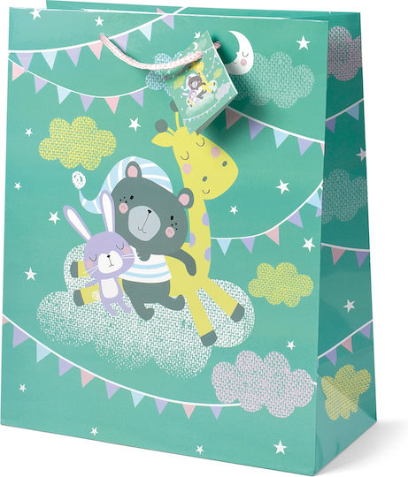 Lebez Papier Tasche für Geschenk 26x12,7x32,5cm 12 Stück