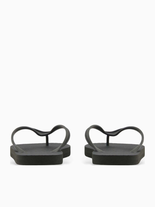 Armani Exchange Slapi Bărbați Flip Flops Negri