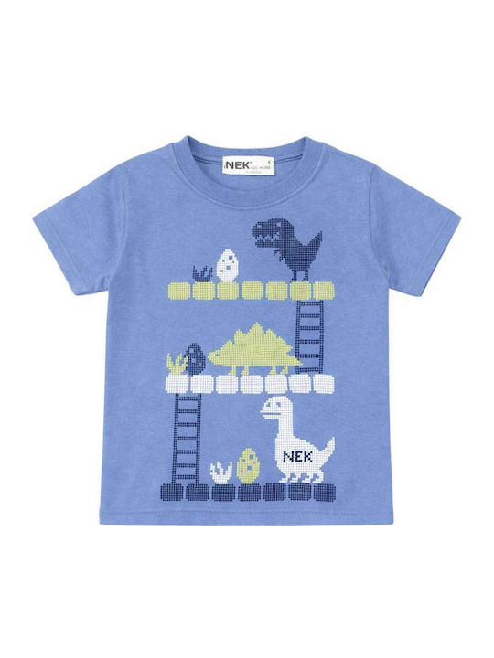 Kids Set with Shorts Summer 2 Pieces Dark Navy Blue