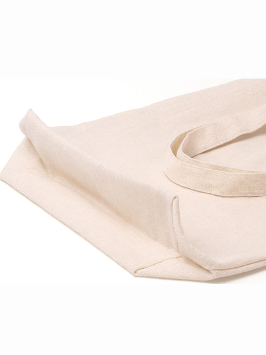 Beige Einkaufstasche 37cm 42cm 12cm Einkaufstaschen Fuck Plastic Dp6558