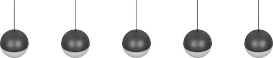 Trio Lighting Senta Gray Ceiling Light