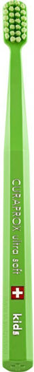 Curaprox Ultra Soft Детска Четка за Зъби за 4+ Години Зелена