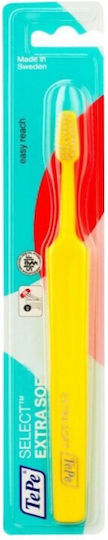 TePe Select Compact Extra Soft Παιδική Οδοντόβουρτσα Κίτρινη