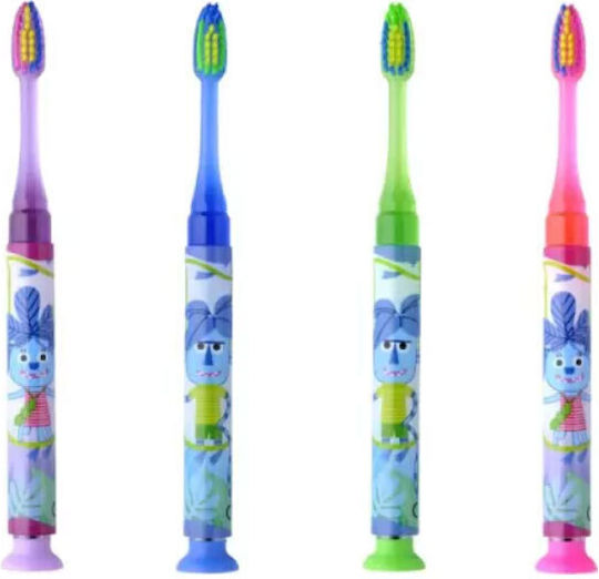 GUM Light Up 903 Children's Toothbrush for 6+ Years Purple