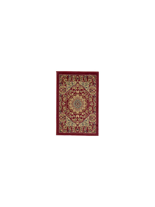 Isexan 1905 Rectangular Red Rug 50x80cm