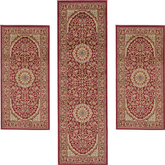 Isexan 1905 Χαλί Ορθογώνιο Κόκκινο 50x80cm
