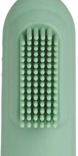 Baby-Zahnbürste Finger für 3m+ Grün
