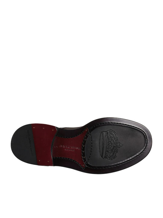 Leder Herren Oxfords Braun
