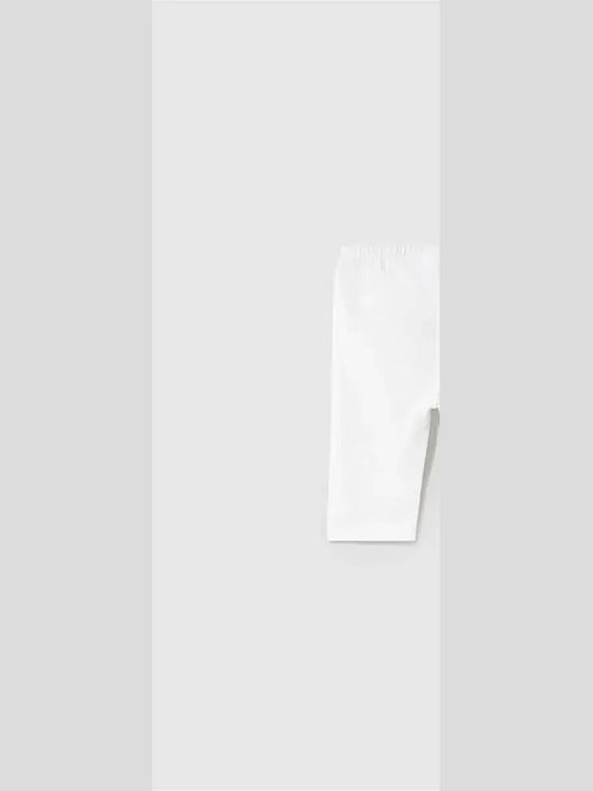Kids Legging Cycling Short white