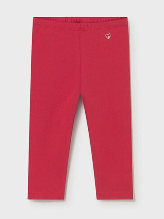 Kinder Leggings Lang Red