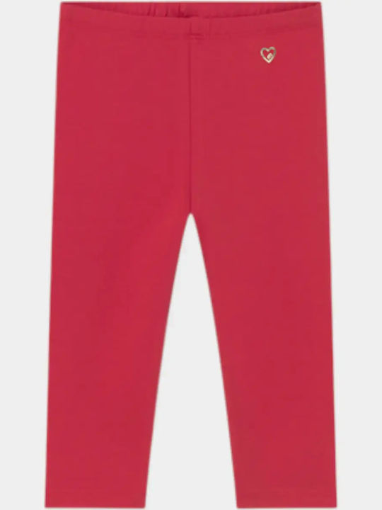 Kinder Leggings Lang Red
