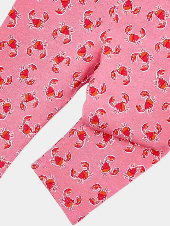 Kinder Leggings Lang Geranium