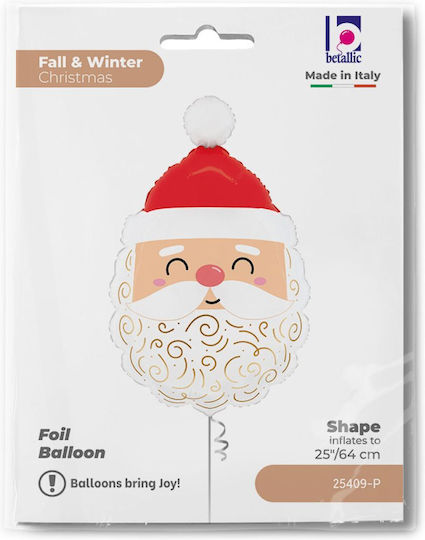 Christmas Red Balloon Happy 45cm