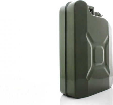 Kraftstoffkanister Metallisches Grünes 10 Lt Military Style