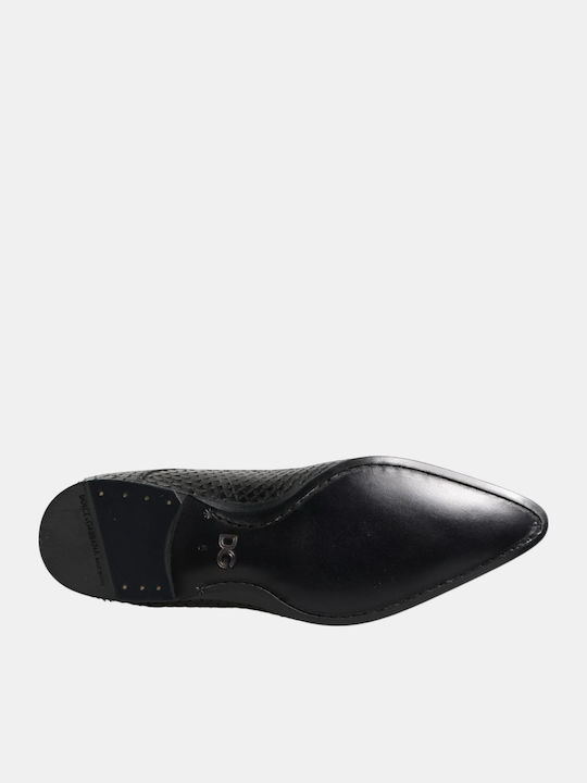 Pantofi Eleganți Bărbătești din Piele Negri