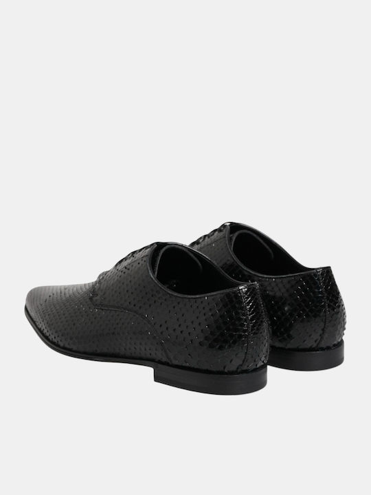 Pantofi Eleganți Bărbătești din Piele Negri