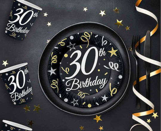 30th Birthday Ποτήρι για Party 6τμχ