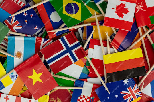 Toothpicks Flags 24 Pieces