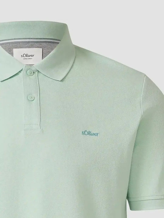 Polo Herrenbluse Hellgrün