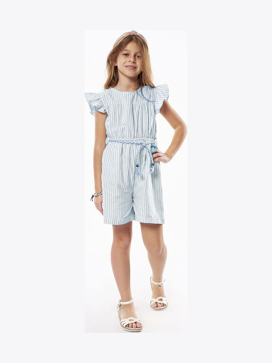Kids' Fabric Jumpsuit Shorts/Bermudas Light Blue