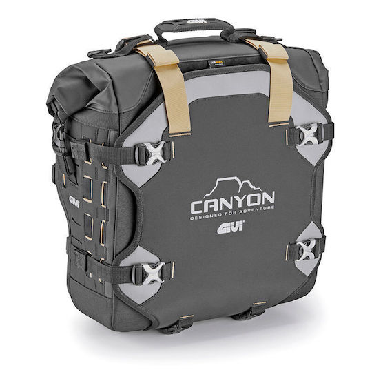 Givi Motorcycle Saddle Bag 25l in Brown Colour