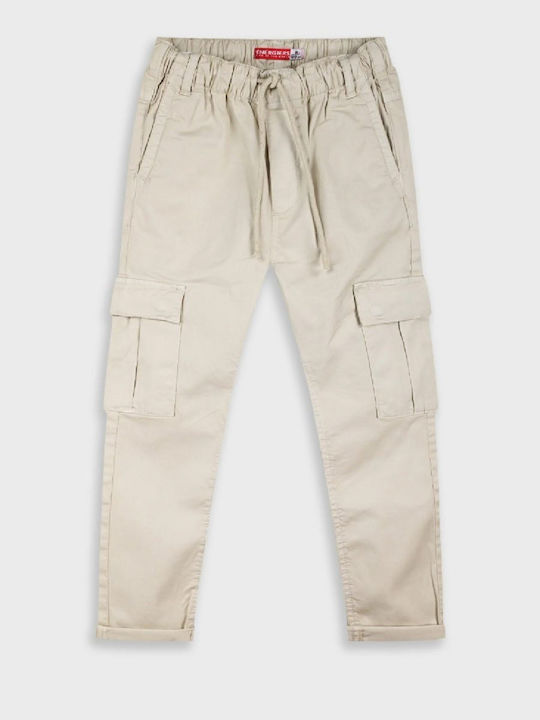 Kids' Cargo Pants Vanilla
