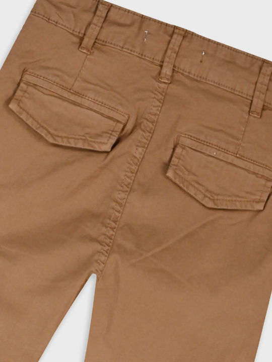 Kids Trousers Cargo Brown