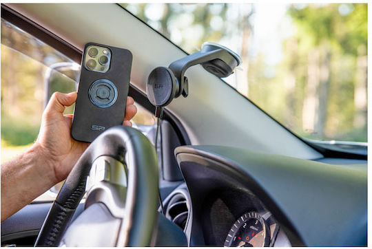 SP Connect Car Mobile Mount with Magnet and Wireless Charging Black