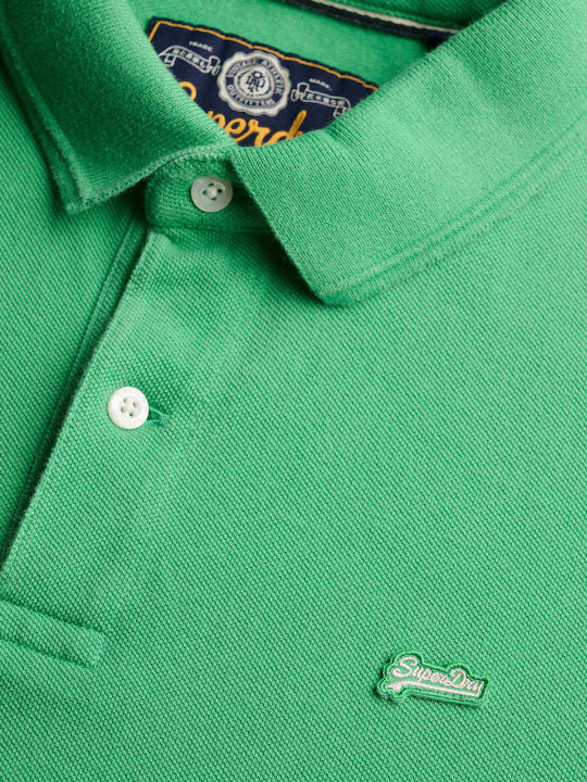 Classic Pique Polo Μπλούζα Κοντομάνικη Green