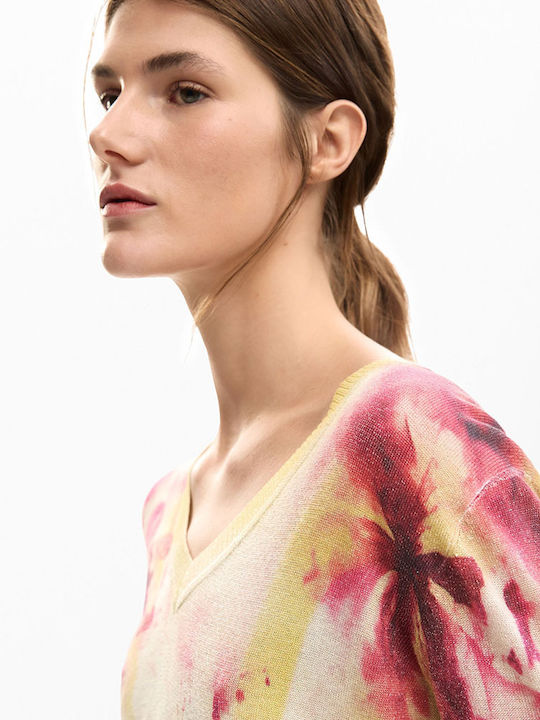 Damen Pullover Rosa Salvaje