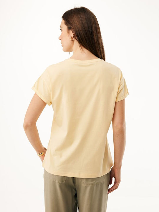 Mexx Women's T-shirt Yellow
