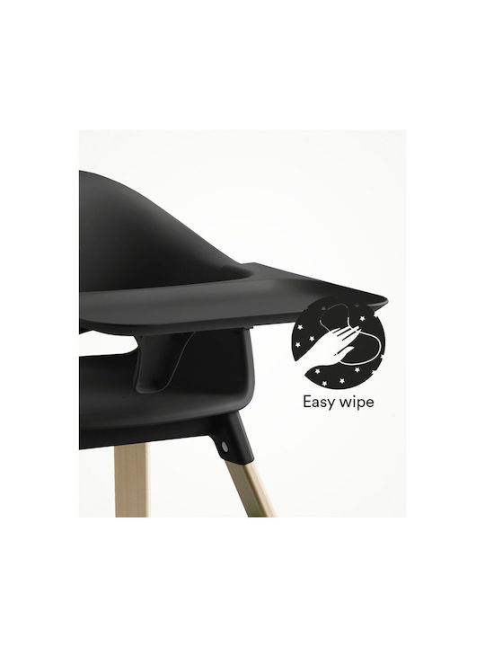 Stokke Clikk Baby Highchair Black Natural