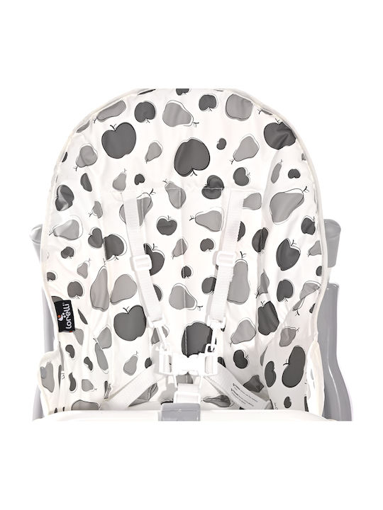 Lorelli Marcel Foldable Baby Highchair with Adjustable Height Orchid Pink Ballerina