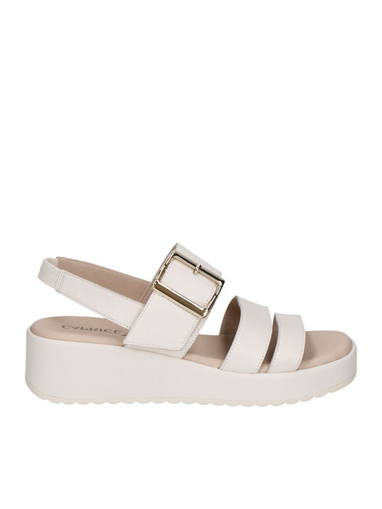 Leather Women's Anatomic White Sandals