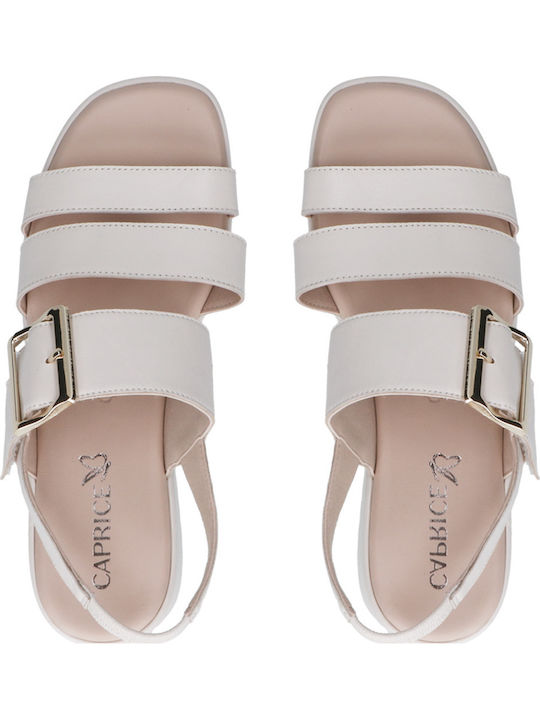 Leather Women's Anatomic White Sandals