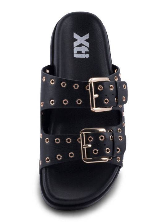 Women's Flat Sandals Black