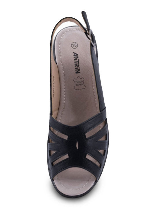 Women's Flat Sandals Black