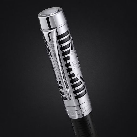 Parker Duofold Fountain Pen Fine Gold with Black Ink