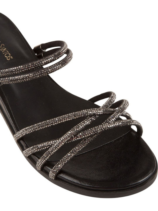 Women's Flat Sandals Black